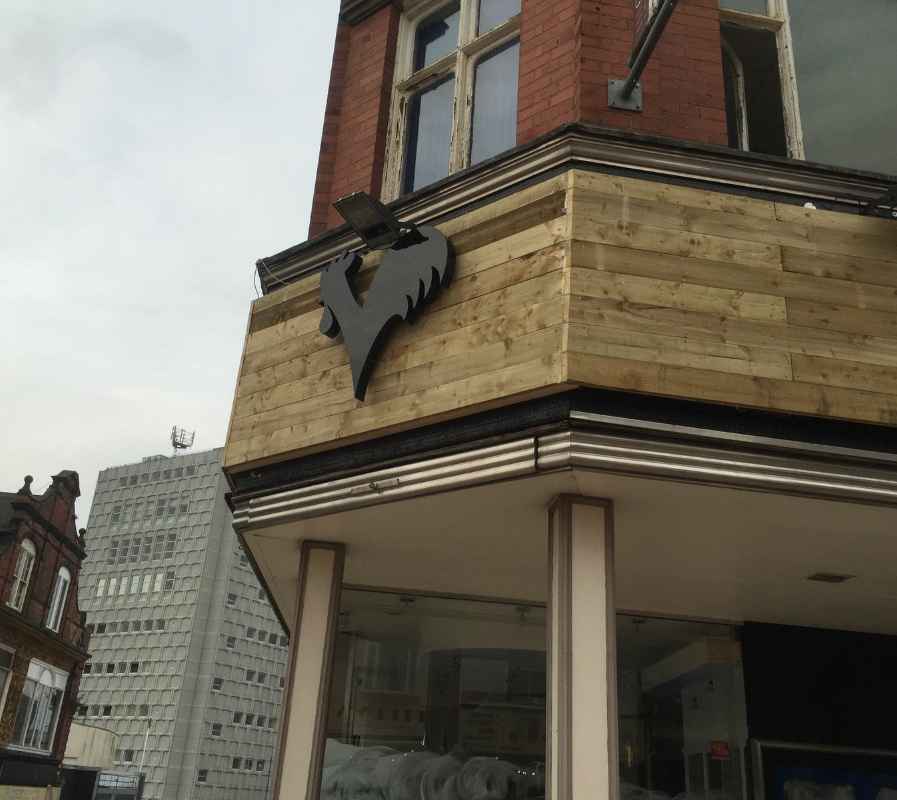 Outside chicken logo