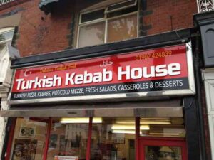 Take Away Sign