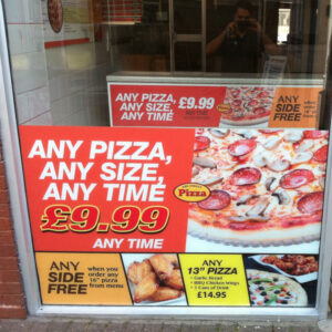 Pizza shop Window Graphics